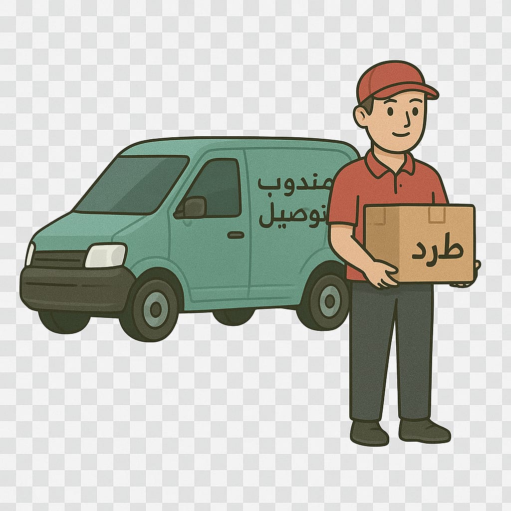 مندوب توصيل طلبات في الكويت