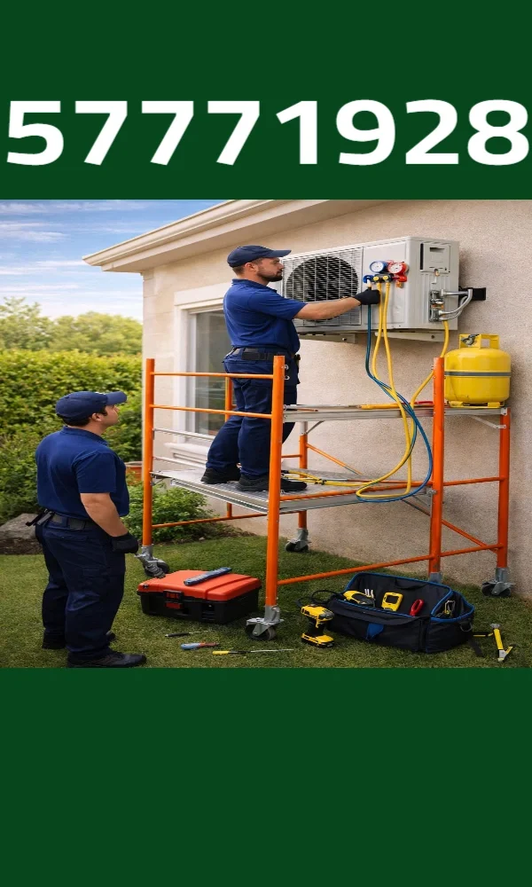 صيانة وتشغيل أنظمة التكييف التجارية | Chillers, AHU, VRV للمجمعات والمطاعم