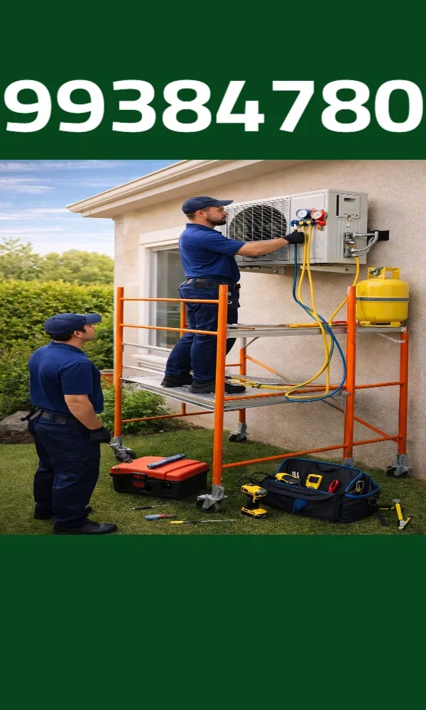 تعبئة غاز فريون لجميع أنواع المكيفات | قياس رقمي وضمان برودة