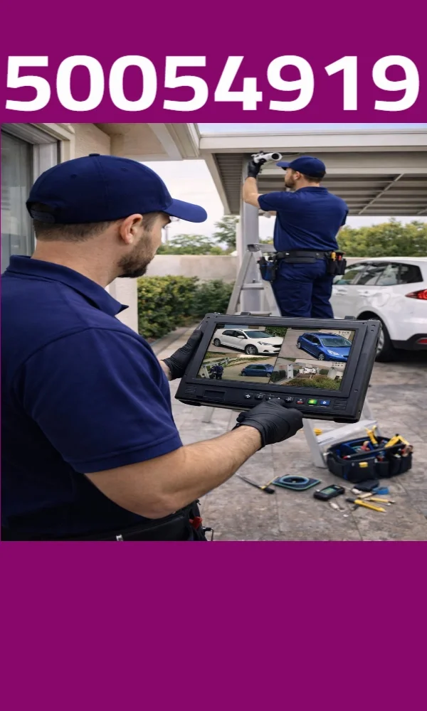 كاميرات مراقبة تجارية للمتاجر والمكاتب | منع سرقة ومراقبة موظفين بدقة 4K