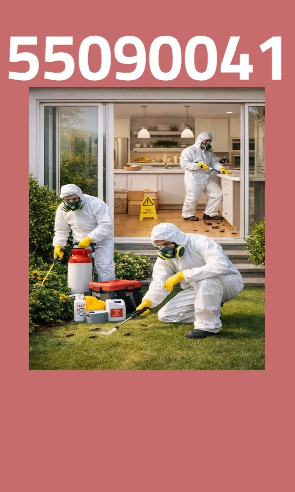 مكافحة حشرات طارئة 24 ساعة في الكويت