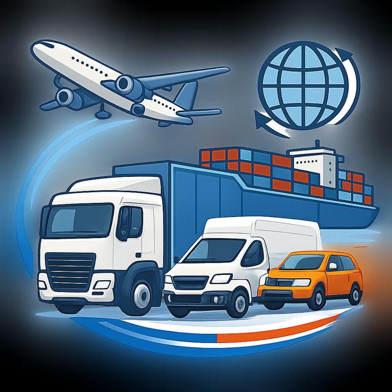 خدمات النقل والتوصيل في الكويت تشمل نقل العفش والشحن باستخدام شاحنات مجهزة