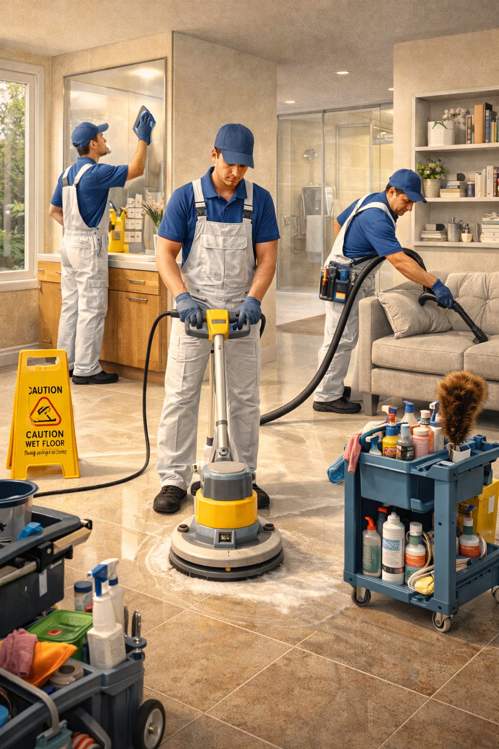 خدمات التنظيف في الكويت للمنازل والمكاتب وتنظيف بعد التشطيب